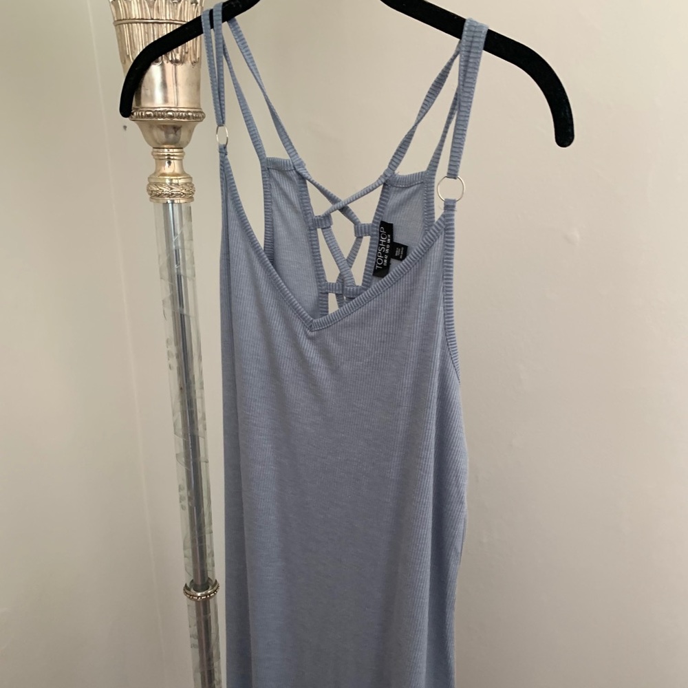 Top Shop Blue Dress